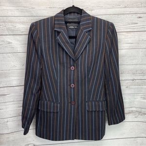 August Silk New York Lined Blazer Jacket Coat sz S